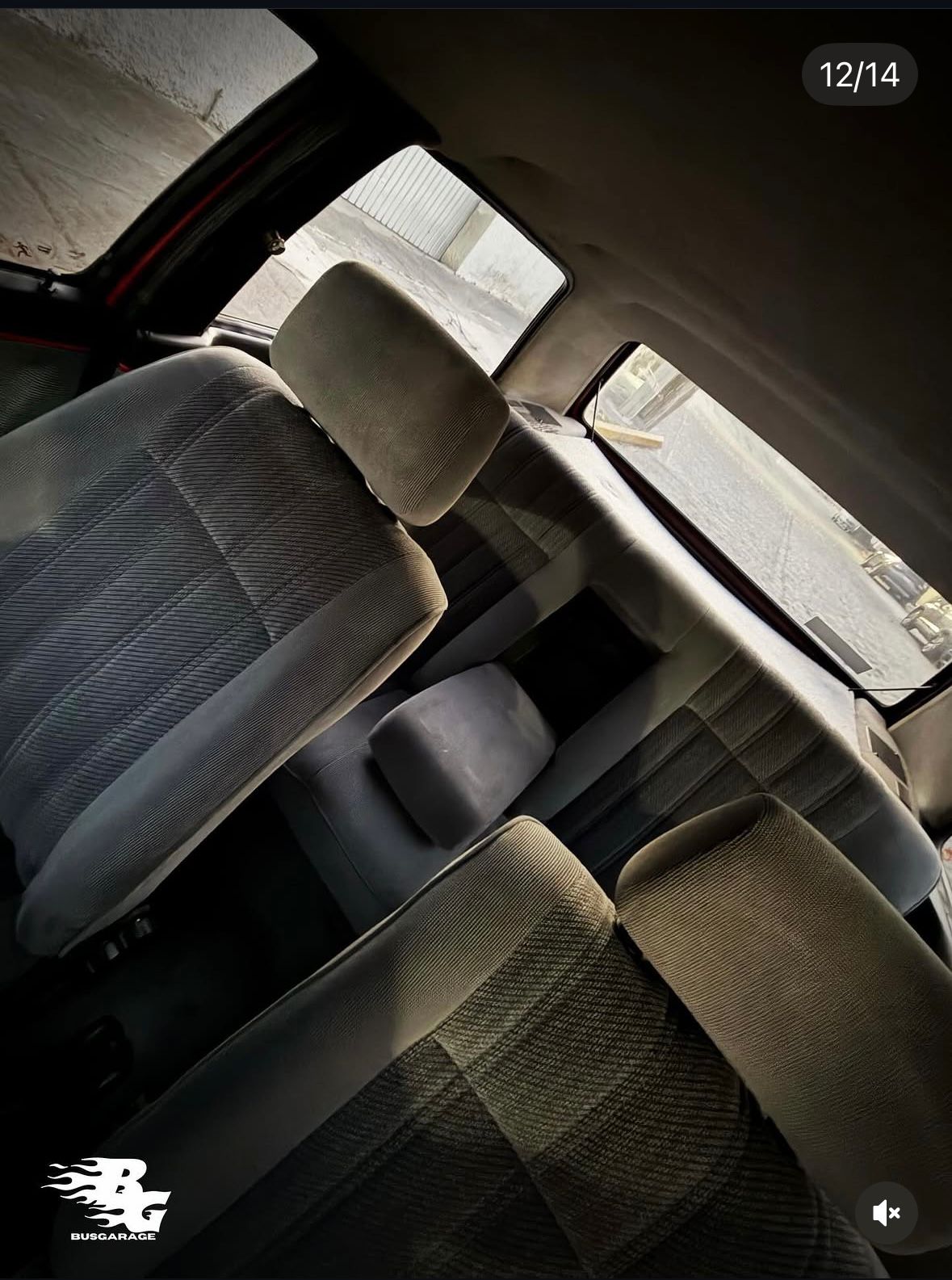 Golf MK2 interior asientos